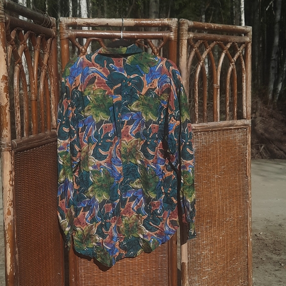 🆕️Protest Button Down Vintage 80s Shirt - Picture 6 of 6